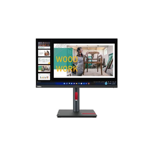 Lenovo ThinkVision P24q-30 Monitor LED 23.8" Quad HD IPS HDR10 Svart