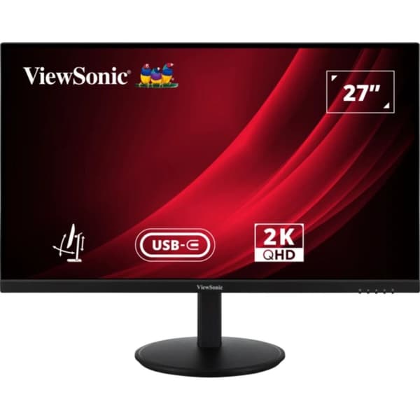 Monitor Gaming ViewSonic VG2709-2K-MHDU-2 Quad HD 27" Svart