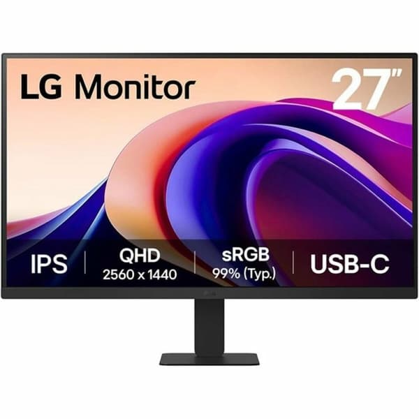 Monitor Gaming LG 27U631A-B Quad HD 27" Svart