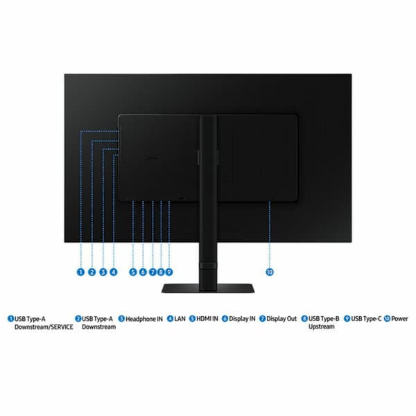 Gaming skærm Samsung LS32D600UAUXEN Quad HD 32"