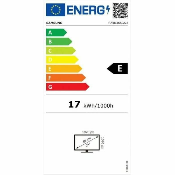 Näyttö Samsung LS24D366GAUXEN Full HD 24"
