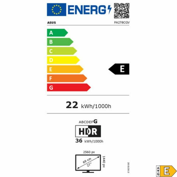Pelinäyttö Asus 90LM05L1-B04370 Quad HD 27"
