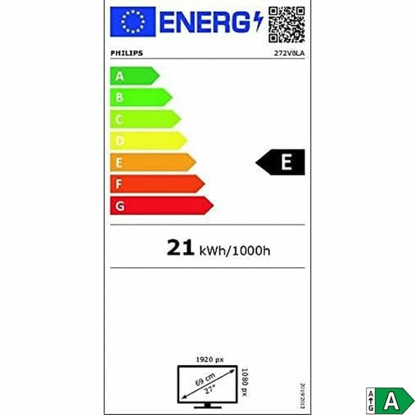 Pelinäyttö Philips 272V8LA/00 27" Full HD LCD