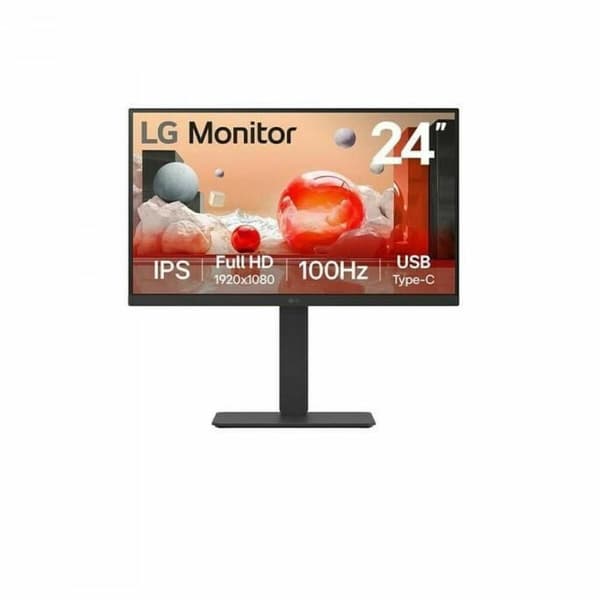 Näyttö LG 24BA750-B Full HD 24"