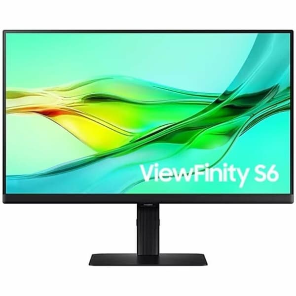 Skærm Samsung LS24D604UAUXEN Sort