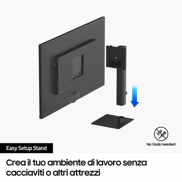 Spilleskjerm Samsung LS27D702EAUXEN 4K Ultra HD 27"