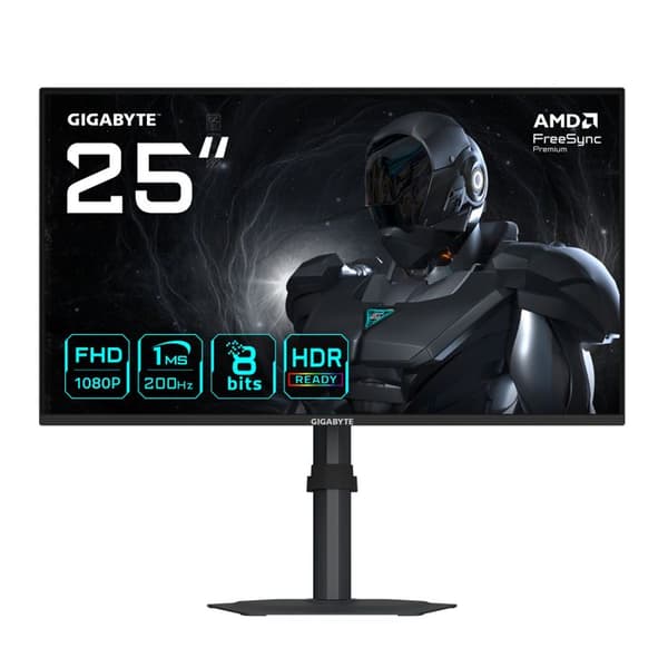 Gigabyte G25F2 Spelmonitor Svart