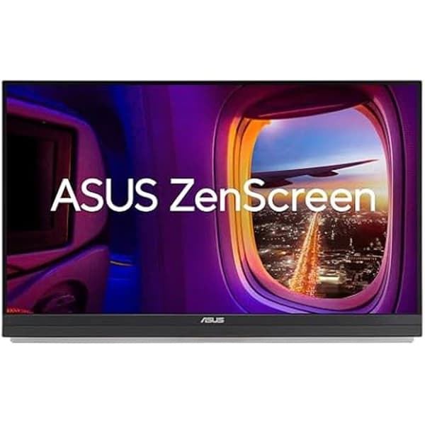 Bärbar skärm - ASUS - ZenScreen MB27ACF - 27 tum - QHD - 100 Hz - USB-C PD 70 W Svart