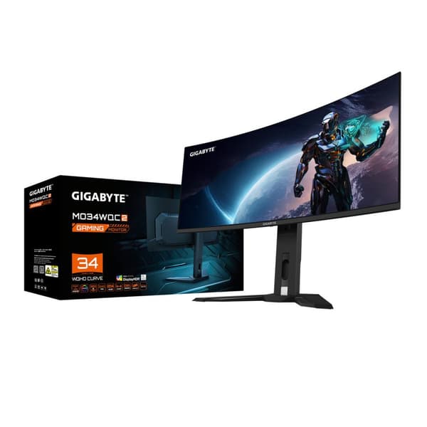 Skjerm Gigabyte MO34WQC2 Wide Quad HD 34"