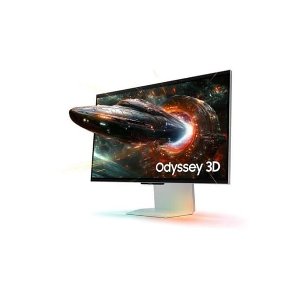 Samsung Odyssey 3D LS27FG904XUXEN 27" LED IPS UltraHD 4K 165Hz Justerbar Höjd FreeSync Premium Silver
