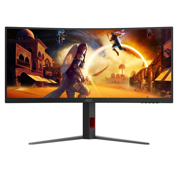 Skærm AOC CU34G4 34" Sort, Rød