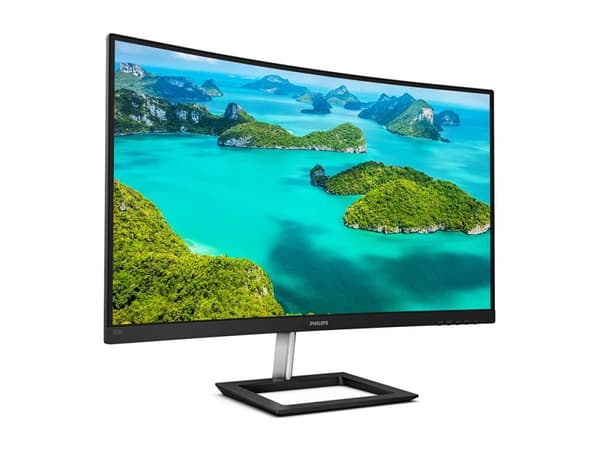 Philips E-line 322E1C 32″ 1920 x 1080 Curved Full HD-skärm med VA-panel och AMD FreeSync Svart