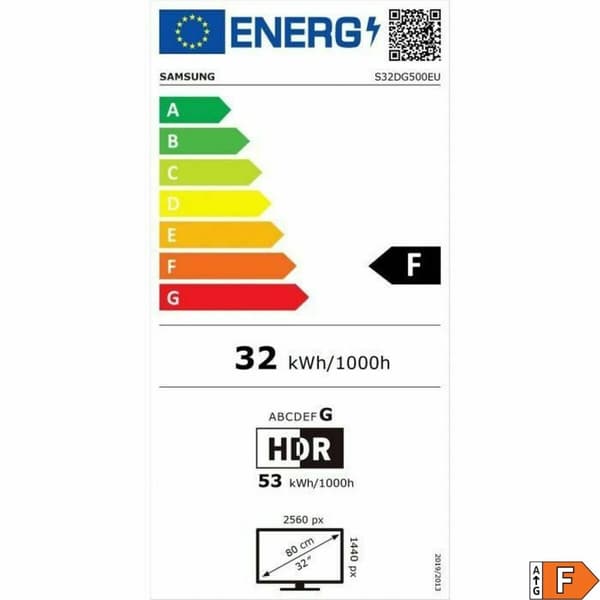 Gaming skærm Samsung LS32DG500EUXEN Quad HD 32"
