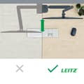 Miniatyrbild 3 av 5: Monitorarm LEITZ Ergo Singel