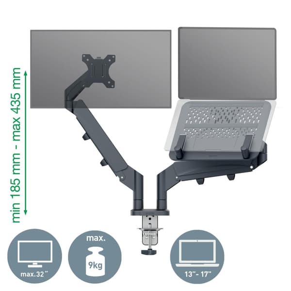 Monitorarm LEITZ Laptop-arm