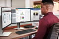 Miniatyrbild 4 av 11: HP E24 G4 23,8" IPS FHD E24, 9VF99AT#ABB