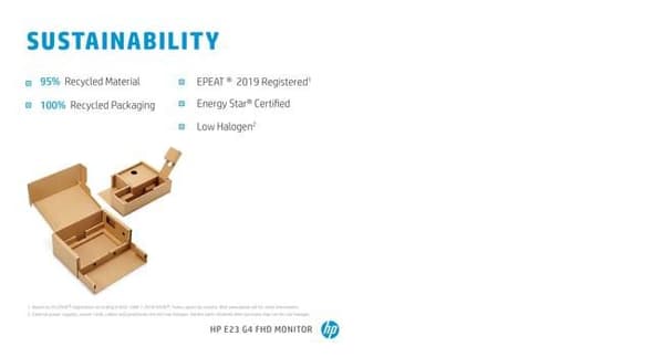 HP E23 G4 23"" IPS FHD, 9VF96AA#ABB