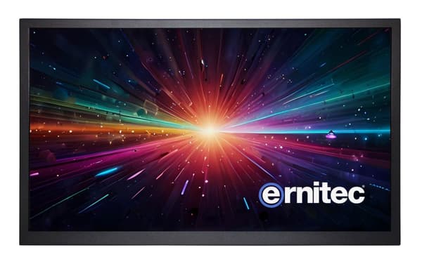 Ernitec 32" skærm, 4K, HDMI, VGA, BNC, højttalere, vand- og vandalsikker, 0070-24232-VANDTÆT
