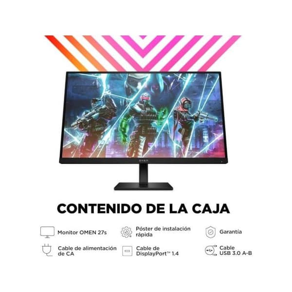 HP OMEN 27s 27" Edge LED IPS FullHD 240Hz G-SYNC Kompatibel