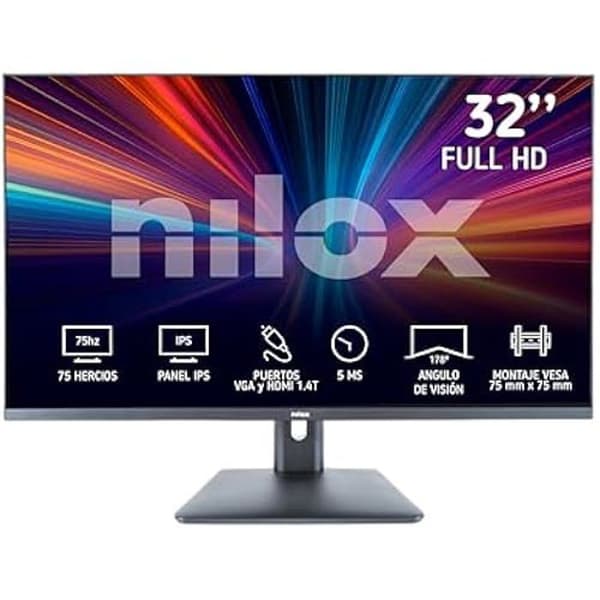 Nilox NXM32FHD11 32'' LED IPS FullHD 75Hz Svart