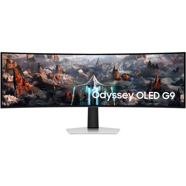 Samsung ODYSSEY OLED G9 PC-skärm - G93SC Silver