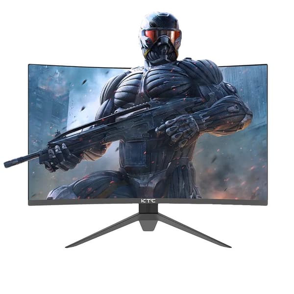 KTC Kaareva Pelimonitori, 170Hz Päivitystaajuus, 2560×1440 QHD Resoluutio,H32S17