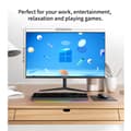 Pikkukuva 2 / 4: GreBear 27 tuuman tietokoneen näyttö, FHD 1080p -resoluutio, 75Hz virkistystaajuus,Eu plug in Finnish is "Eu-plugi", musta