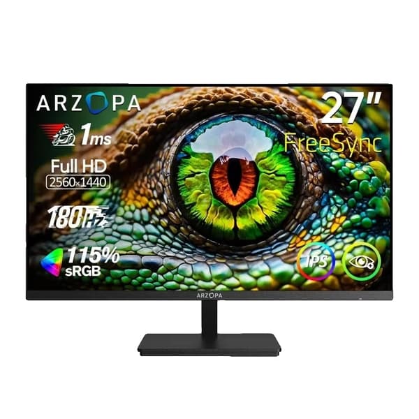 27 tum gamingmonitor, 180Hz uppdateringsfrekvens, 1ms responstid,27 2K 180Hz M1RC