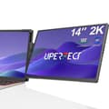Miniatyrbild 2 av 2: Bärbar Skärm, 14" 2K Display, 360° Svängbar Hängsel,enda skärm, EU-kontakt