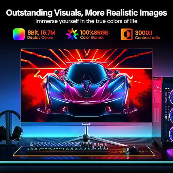 Pela monitori, 24,5 tuumaa, 180Hz virkistystaajuus, 1920 x 1080 resoluutio,EU-plugi, GF240A