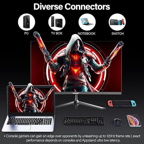 Pela monitori, 24,5 tuumaa, 180Hz virkistystaajuus, 1920 x 1080 resoluutio,EU-plugi, GF240A