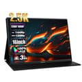 Miniatyrbillede 1 af 4: Gaming bærbar skærm, 2560 x 1600 opløsning, 144Hz opdateringsfrekvens, dual Thunderbolt Type C