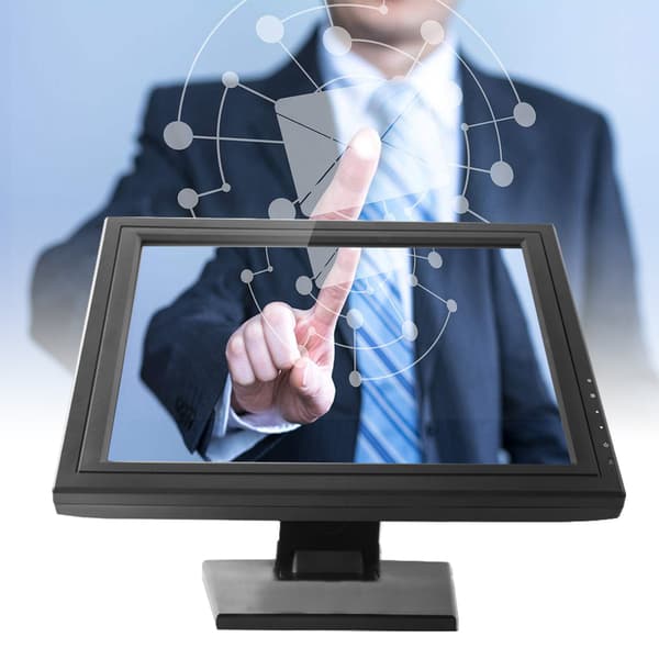 Monitoiminen LED-täyteinen kosketusnäyttö, 17" näyttö, 160° säädettävä katselukulma, 35W teho