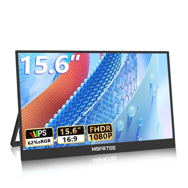 Bærbar Skærm, 15,6 tommer FHD, IPS Panel,B156-SZF06L6