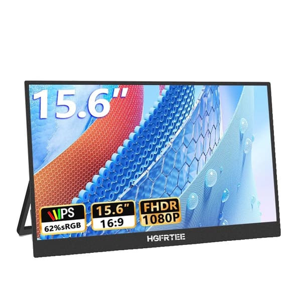 Bærbar Skærm, 15,6 tommer FHD, IPS Panel,B156-SZF06L6