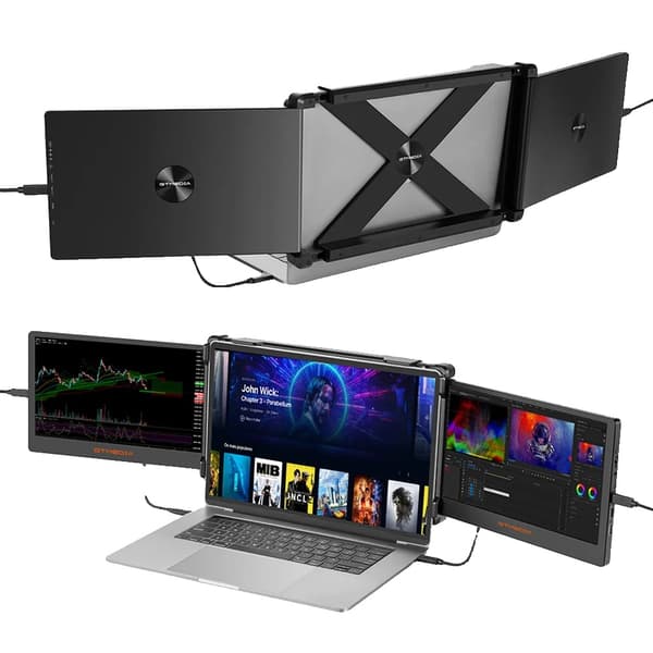 Kannettava kaksoisnäyttö, 11,6 tuuman Full HD, 60 Hz virkistystaajuus,Kaveri X