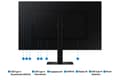 Miniatyrbillede 8 af 10: Samsung S60D computerskærm 81,3 cm (32") 2560 x 1440 pixels Quad HD LCD Sort