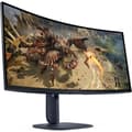 Miniatyrbild 2 av 4: Alienware AW3425DWM Spelmonitor 34" Curvo WQHD 180Hz HDR FreeSync Svart/Blå