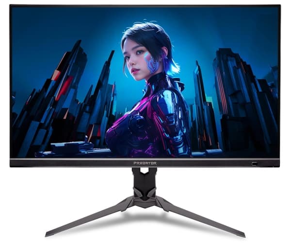 Acer Predator UM.HX3EE.501, 68,6 cm (27"), 3840 x 2160 pixlar, 4K Ultra HD, 0,5 ms, Svart Svart