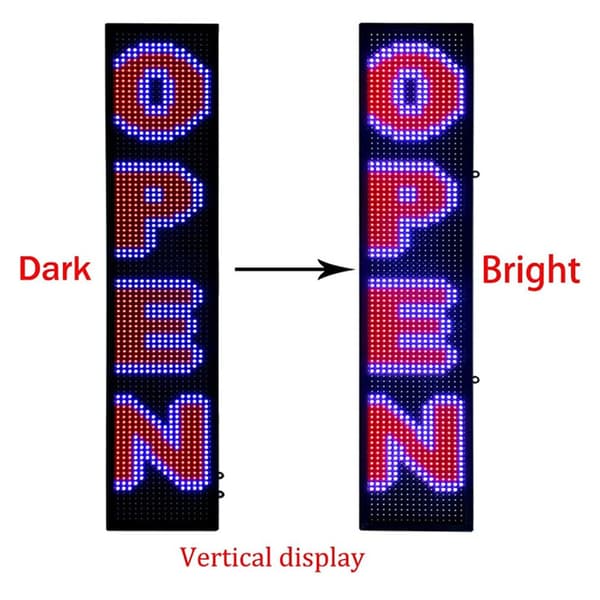 P10 LED-näyttö, korkearesoluutioinen, monikielituki