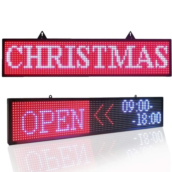 P10 LED-näyttö, korkearesoluutioinen, monikielituki