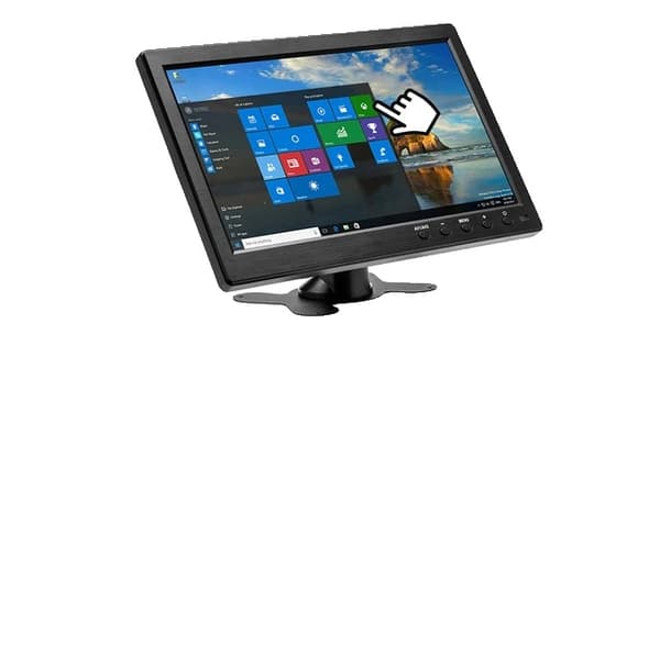 Turvavalvonta, HD LCD-näyttö, 2-kanavainen videoliitäntä, VGA 10,1 tuuman näyttö