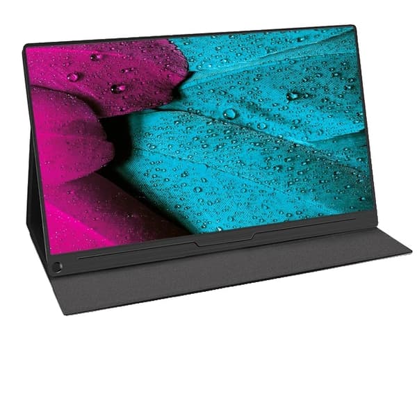 Pelaamiseen tarkoitettu kannettava näyttö, 60 hertsin virkistystaajuus, USB Type-C -liitettävyys, 15,6 tuuman 1080P, EU-liitin