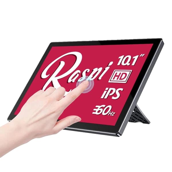 10,1 tuuman Raspberry Pi -kosketusnäyttö, Full HD -resoluutio, 10-pisteen monikosketustuki,EU-pistoke, UPi7 1200P