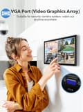 Miniatyrbillede 3 af 4: Berøringsskærm Bærbar Monitor, 15,6 tommer, 1080P IPS Skærm,EU-stik
