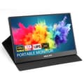Miniatyrbillede 2 af 2: Bærbar Skærm, 15,6" Full HD 1080P, IPS Panel,15,6 tommer 1080P