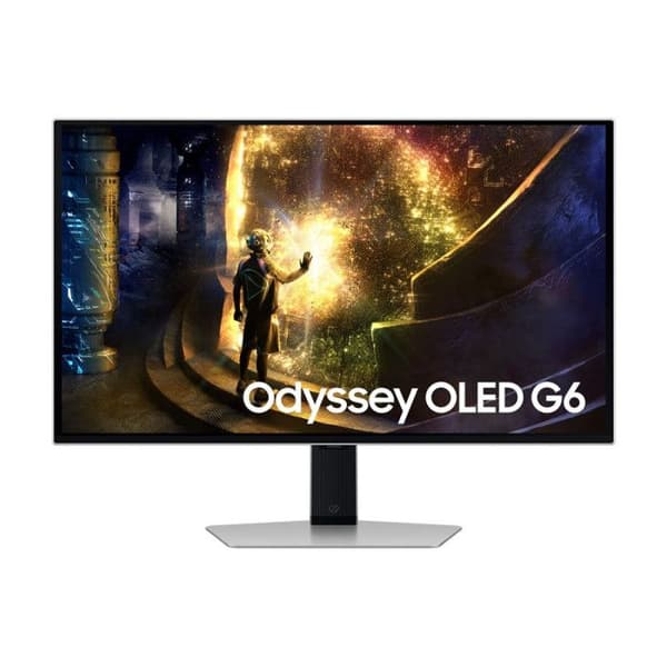 Samsung Odyssey OLED G6 LS27DG612SUXEN 27 240 Hz QHD Grå Gaming PC-skärm