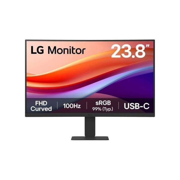 LG 24U421A-B 23,8" VA FullHD 100Hz HDR10 Curvo