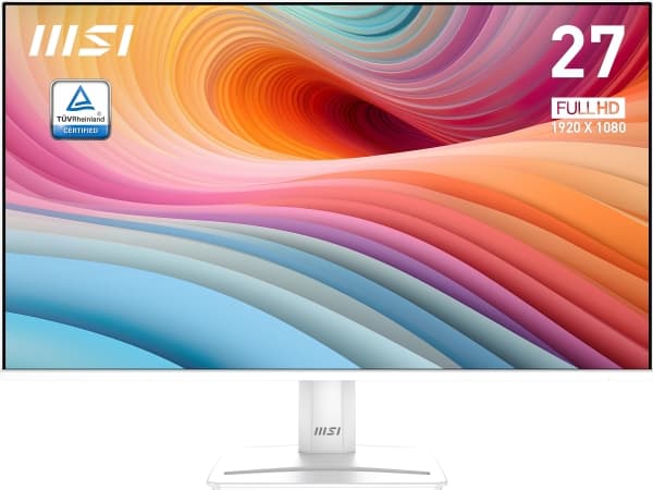 MSI Pro MP275W E2, 68,6 cm (27"), 1920 x 1080 pixlar, Full HD, LED, 4 ms, Vit