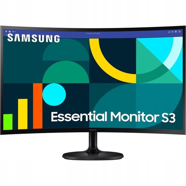 LCD Samsung LS27D364GAU 27" FHD VA 100Hz Curved Svart